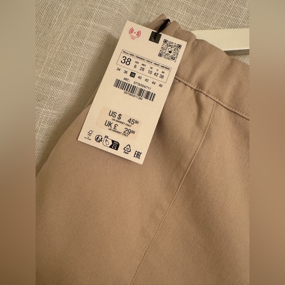 Zara pants 🤎 NWT - Picture 7 of 7